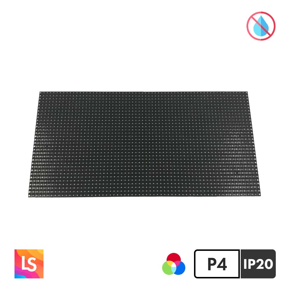 LED дисплей P4 64x32, SMD модуль RGB для использования в помещении