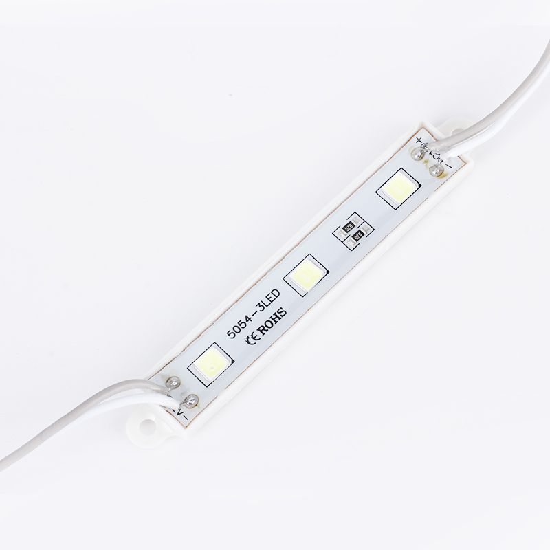 Світлодіодний модуль SMD 5054, 3-led, 0.72Вт, 6000K, 75мм