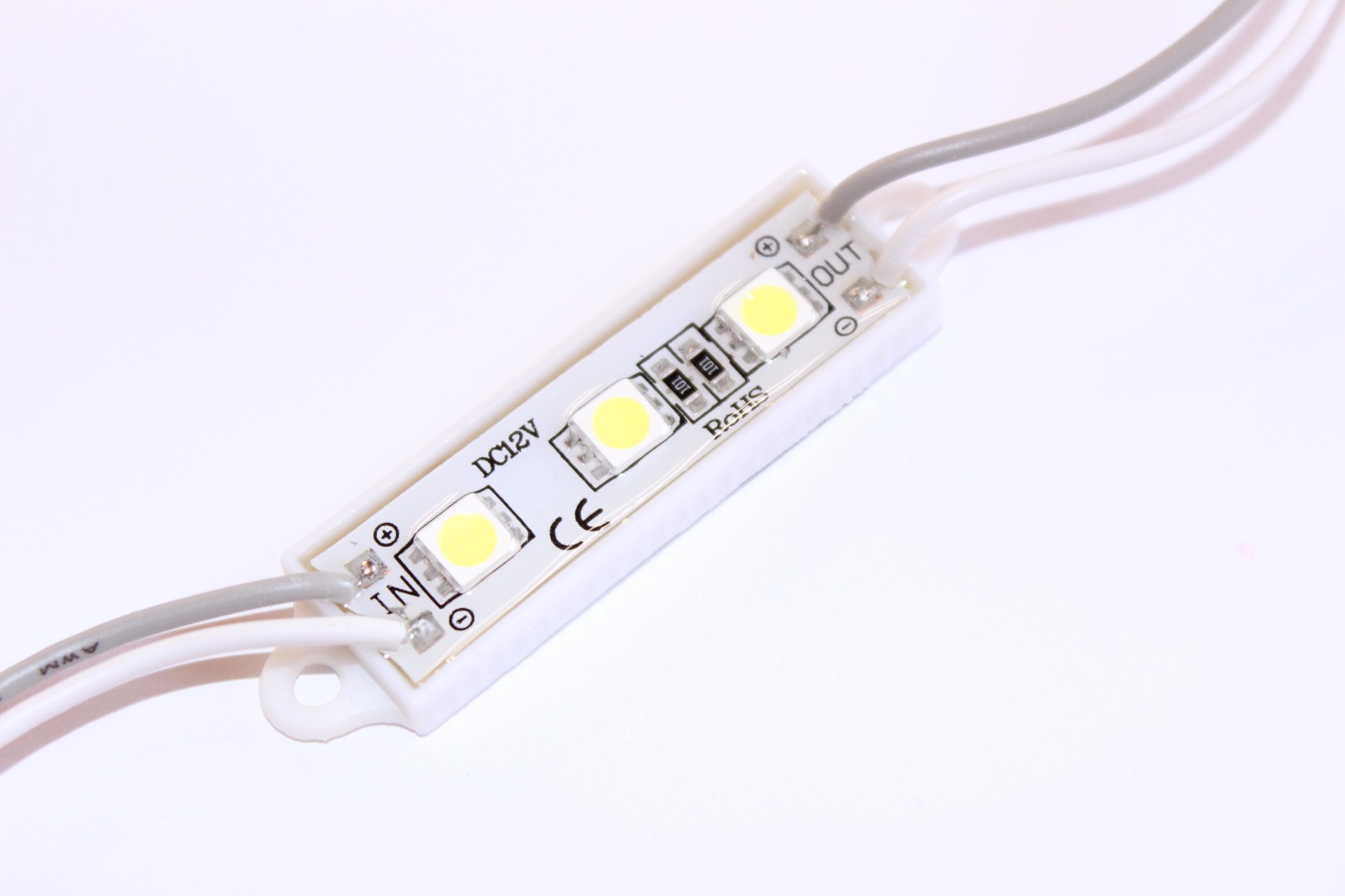 Світлодіодний модуль SMD 5050, 0.72Вт, 3 діода міні