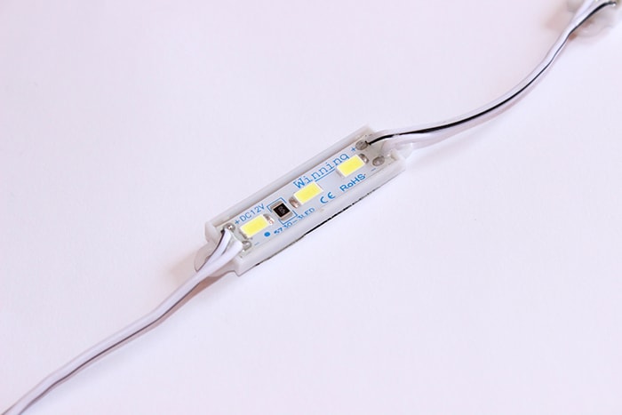 Світлодіодний модуль SMD 5730, 0.6Вт, 3 діода міні