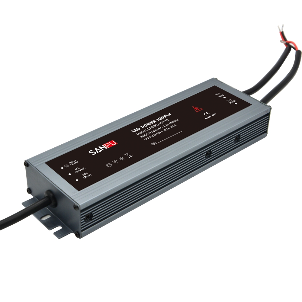 Блок живлення Sanpu CLPS, 250Вт, IP67, 20.83A, 12В